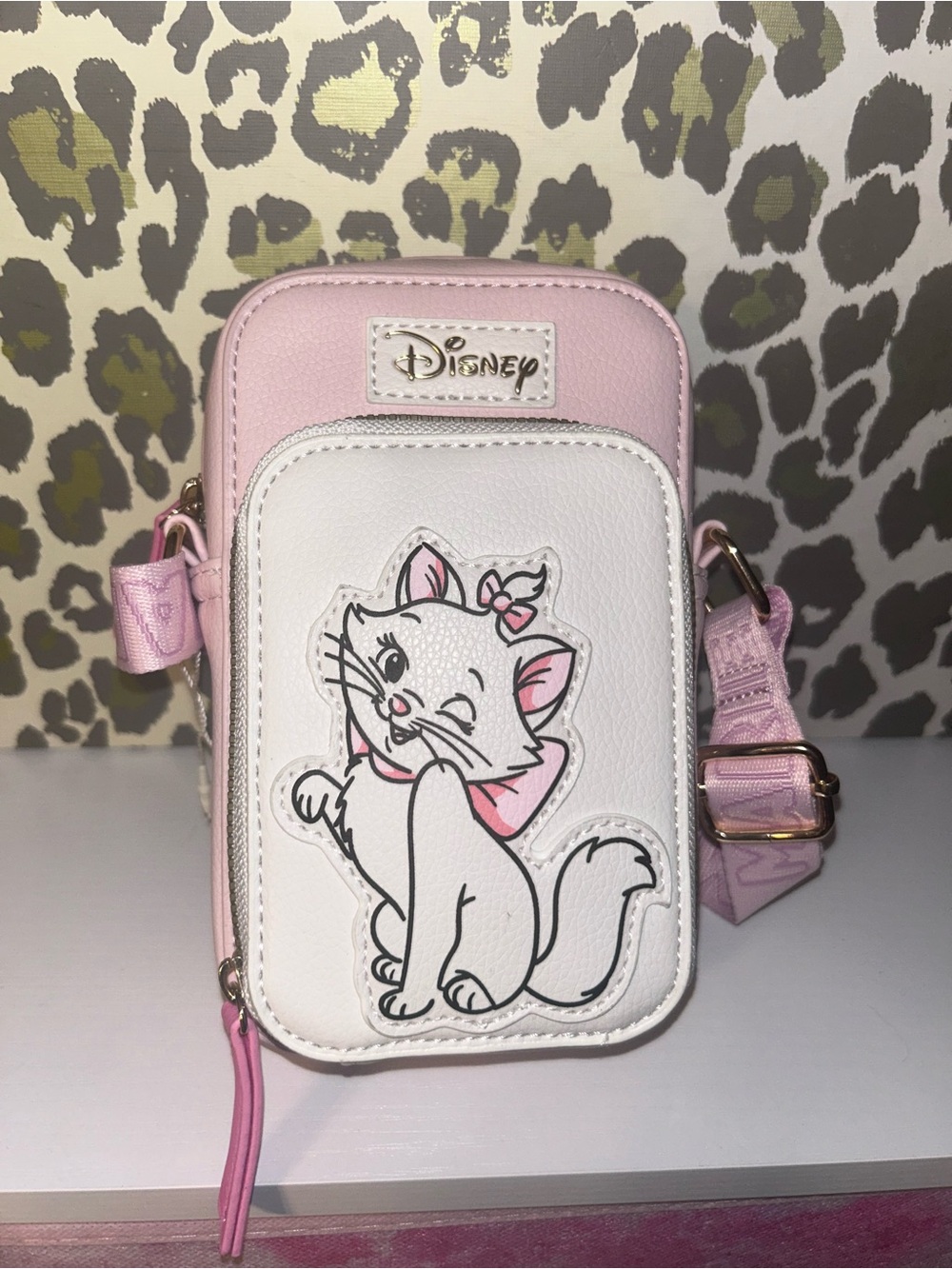 Disney Aristocats Marie zip around crossbody phone bag